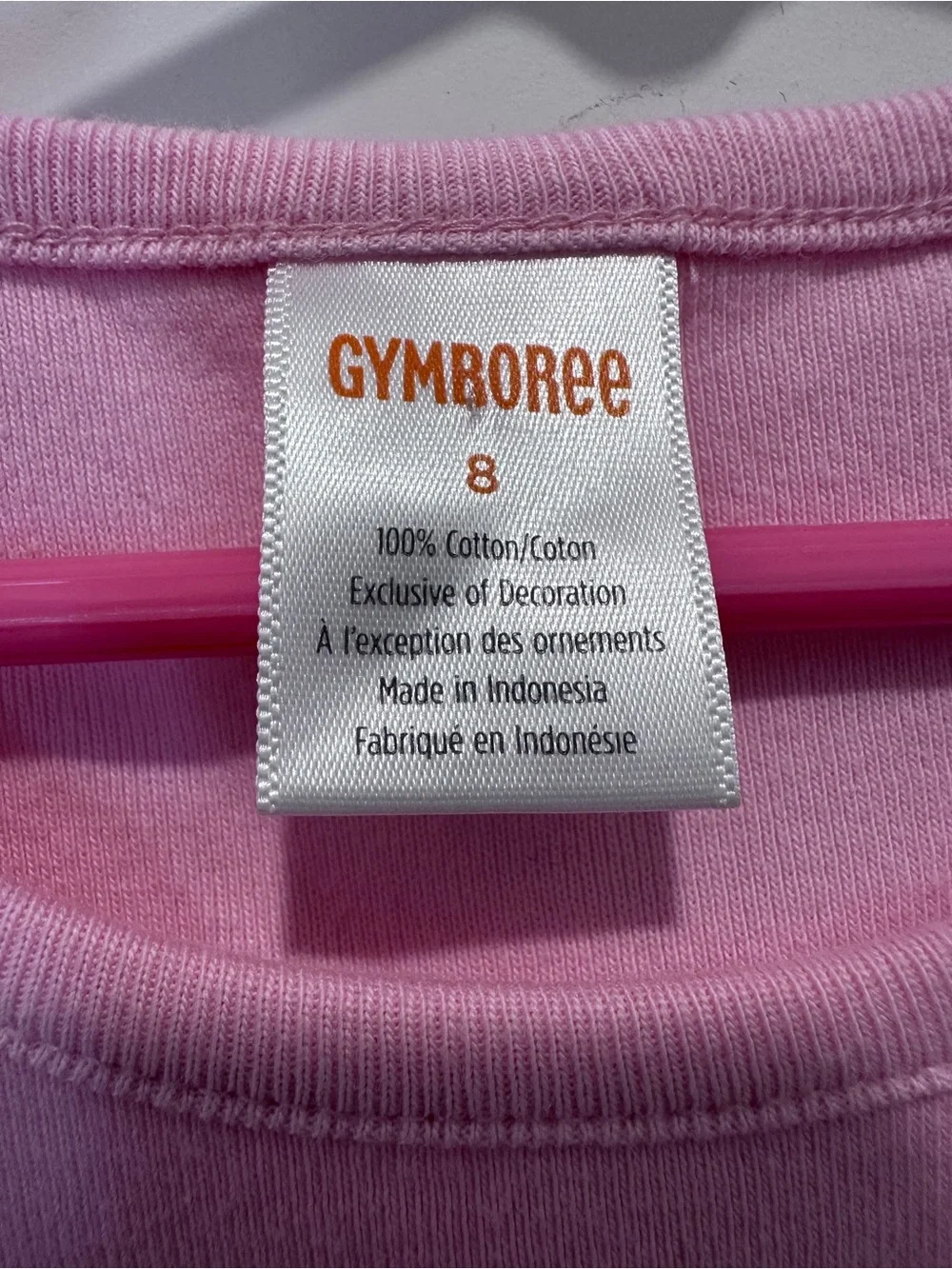 Gymboree Pink 'Birthday Girl' Short Sleeve Tee with Pom-Poms